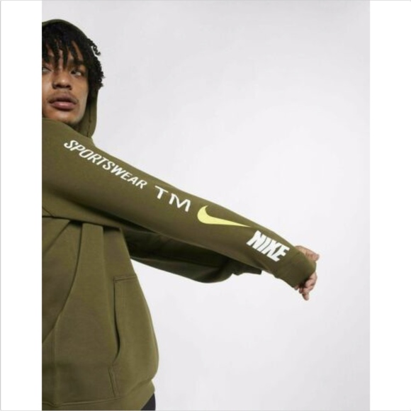 NIKE SPORTSWEAR NSW CLUB MICROBRANDING HOODIE - Picture 4 of 6